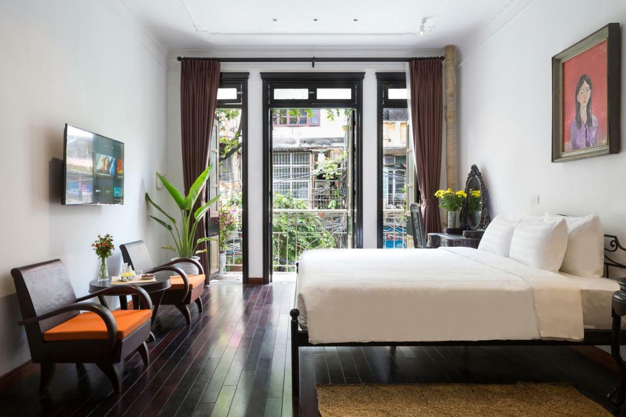 Centraltique Downtown - Bespoke Colonial House Near Hoan Kiem Lake Ханой Экстерьер фото