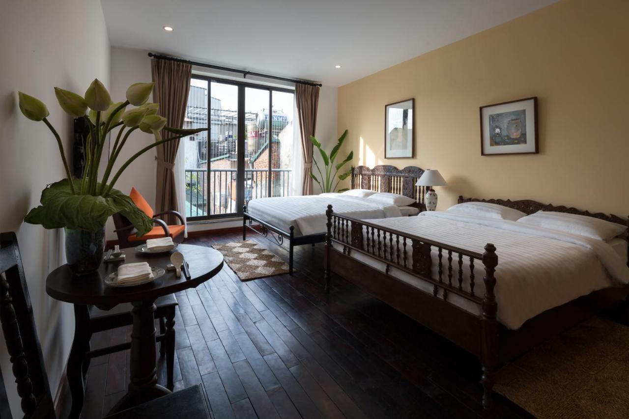 Centraltique Downtown - Bespoke Colonial House Near Hoan Kiem Lake Ханой Экстерьер фото